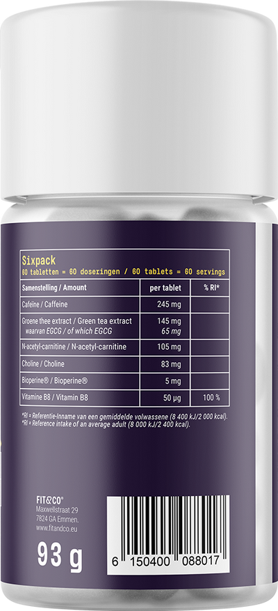 Fit & Co Sixpack - 60 tabs
