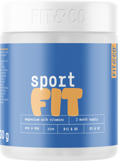 Fit & Co Sport Fit Magnesium with Vitamins - 300 g