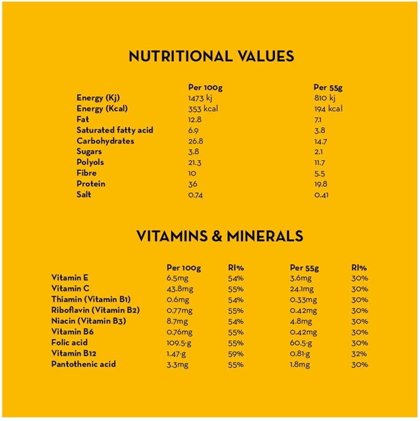 Fulfil Vitamin & Protein Bar - 15 x 55 g