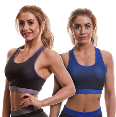 GGLTOP047 Golds Gym Ladies Crop Top