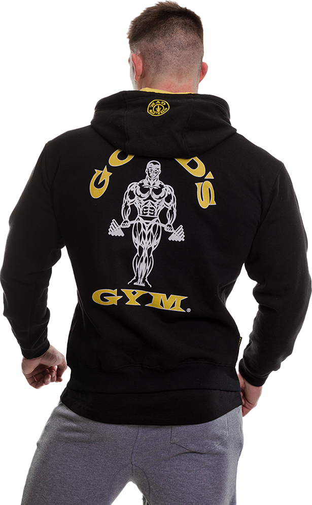 Golds Gym Zipper Hoodie Joe - S