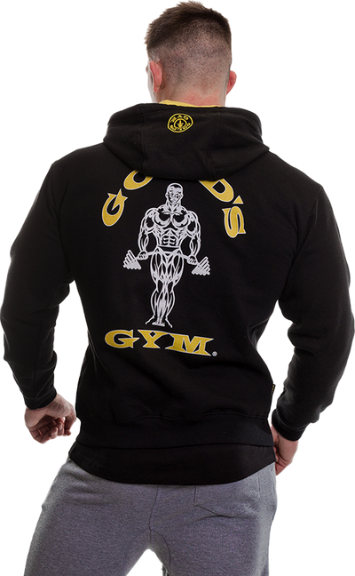 Golds Gym Zipper Hoodie Joe - S