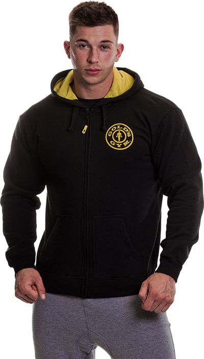 Golds Gym Zipper Hoodie Joe - S