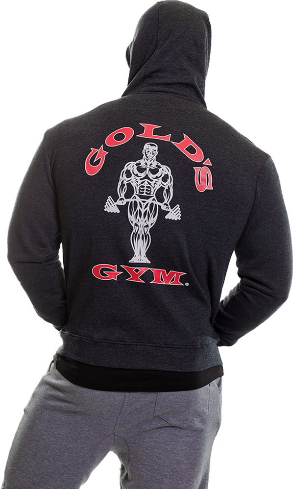Golds Gym Zipper Hoodie Joe - S
