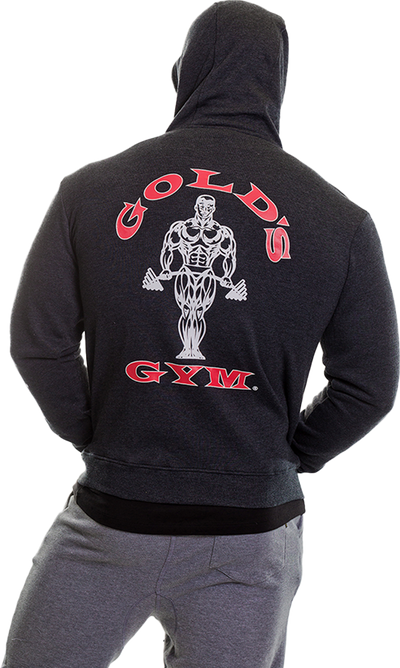 Golds Gym Zipper Hoodie Joe - S