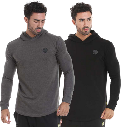 Golds Gym Long Sleeve Hood Sweater