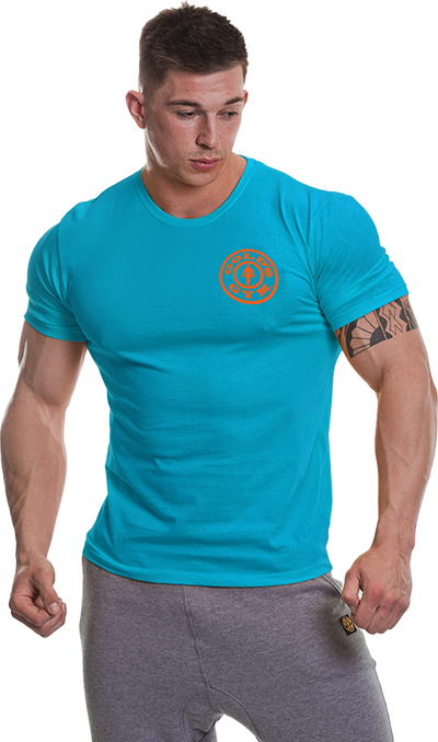 Golds Gym T-Shirt Logo Chest - S