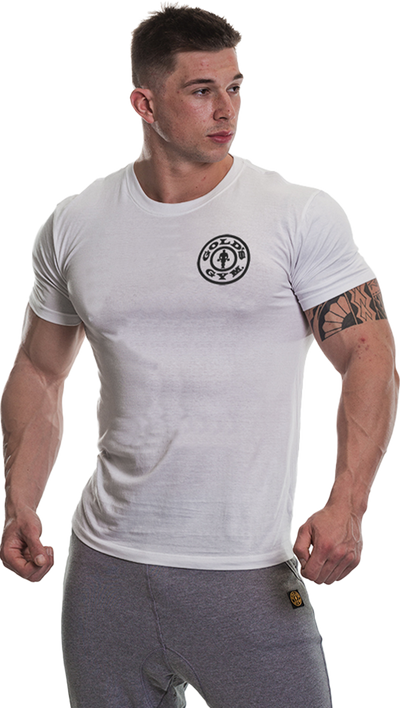 Golds Gym T-Shirt Logo Chest - S