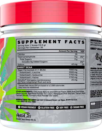 Ghost BCAA - 30 servings