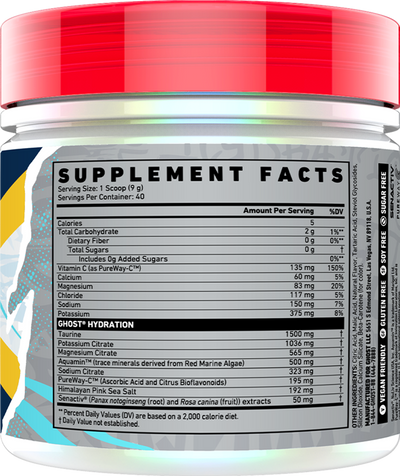 Ghost Hydration - 40 servings