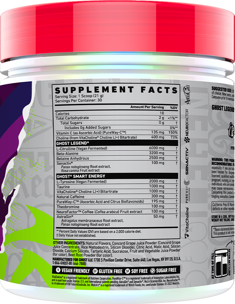 Ghost Legend V4 - 30 servings