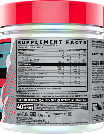 Ghost Pump - 40 servings