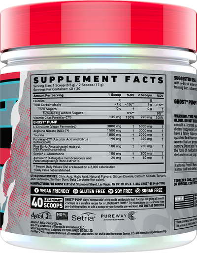 Ghost Pump - 40 servings