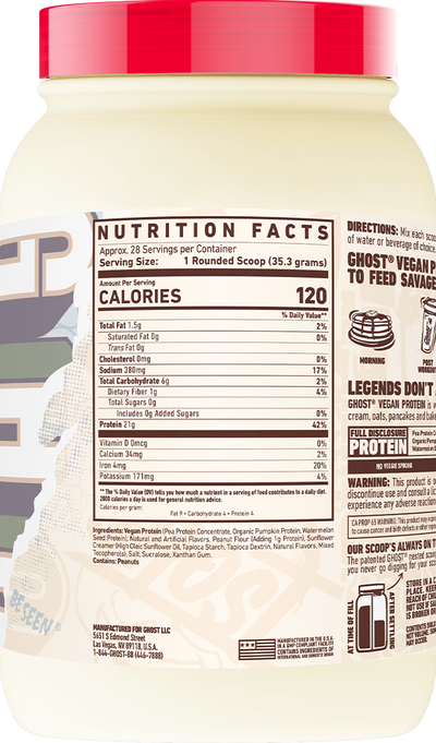 Ghost Vegan - 28 servings