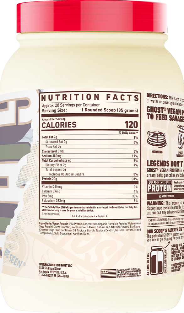 Ghost Vegan - 28 servings