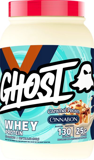 Ghost Whey - 27 servings - Cinnabon Caramel Pecan