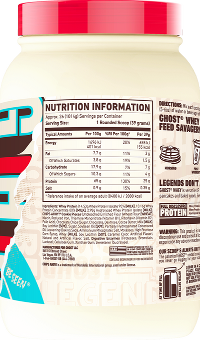 Ghost Whey - 26 servings