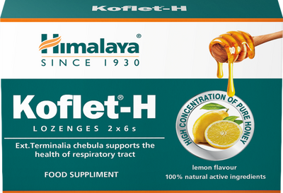 Himalaya Koflet H Lozenges - 12 lozenges