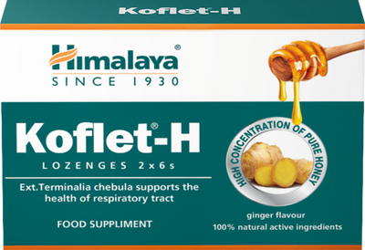 Himalaya Koflet H Lozenges - 12 lozenges