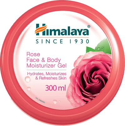 Himalaya Rose Face & Body Moisturizer Gel - 300 ml