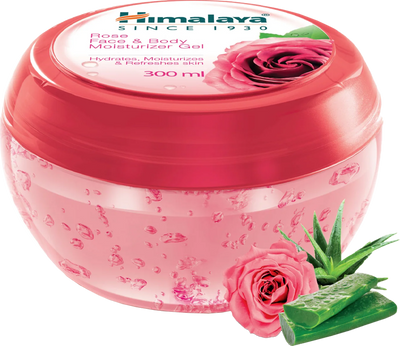 Himalaya Rose Face & Body Moisturizer Gel - 300 ml