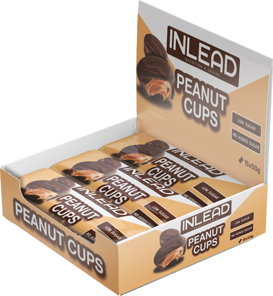 Inlead Peanut Cups - 15 x 50 g