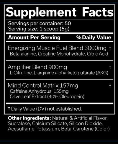 JNX The Curse Pre-workout - 250 g