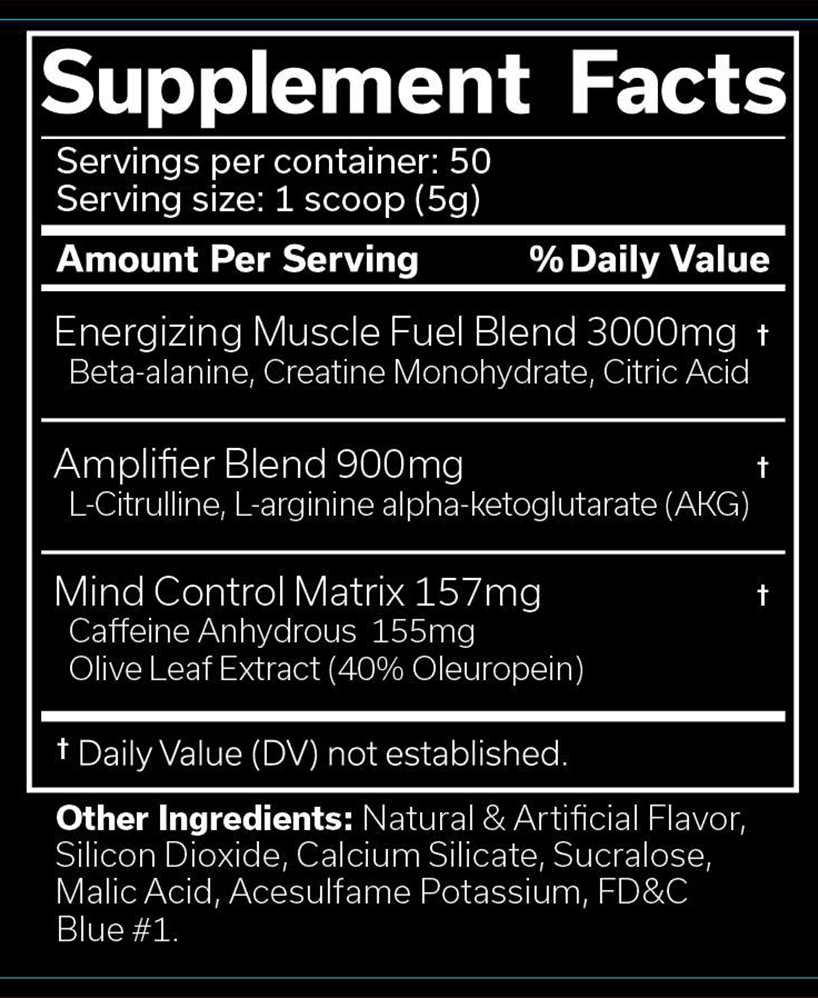 JNX The Curse Pre-workout - 250 g