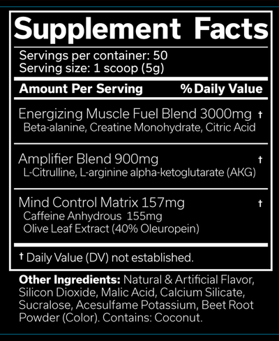 JNX The Curse Pre-workout - 250 g