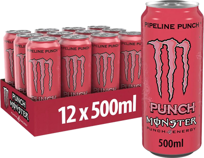 Monster Energy Punch - 12 x 500 ml