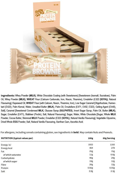 Mountain Joe's Protein Brownie - 10 x 60 g