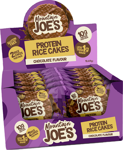 Mountain Joe's Protein Rice Cakes - 12 x 64 g