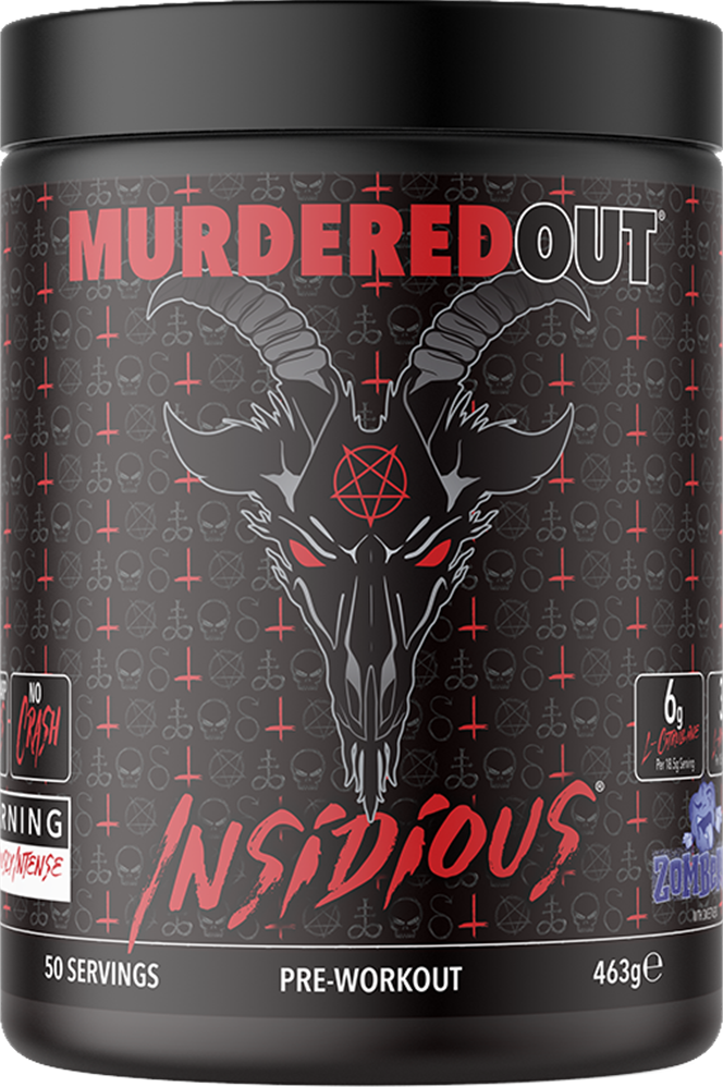 Murdered Out Insidious Pre-Workout - 463 g