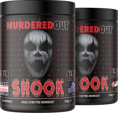 Murdered Out SHOOK Pre-Workout - 450 g