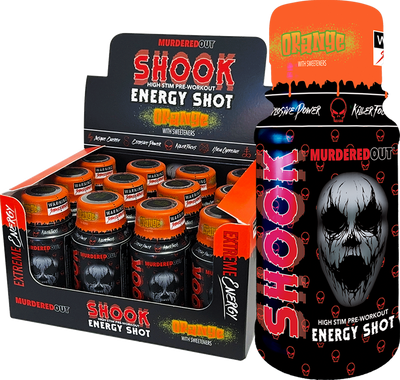 Murdered Out SHOOK Energy Shots - 12 x 60 ml