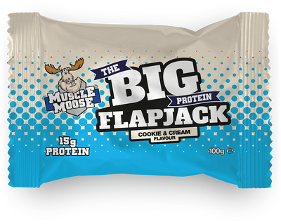 Muscle Moose Big Protein Flapjack - 12 x 100 g