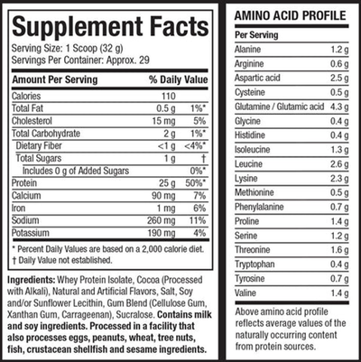 MuscleTech Iso Whey - 907g