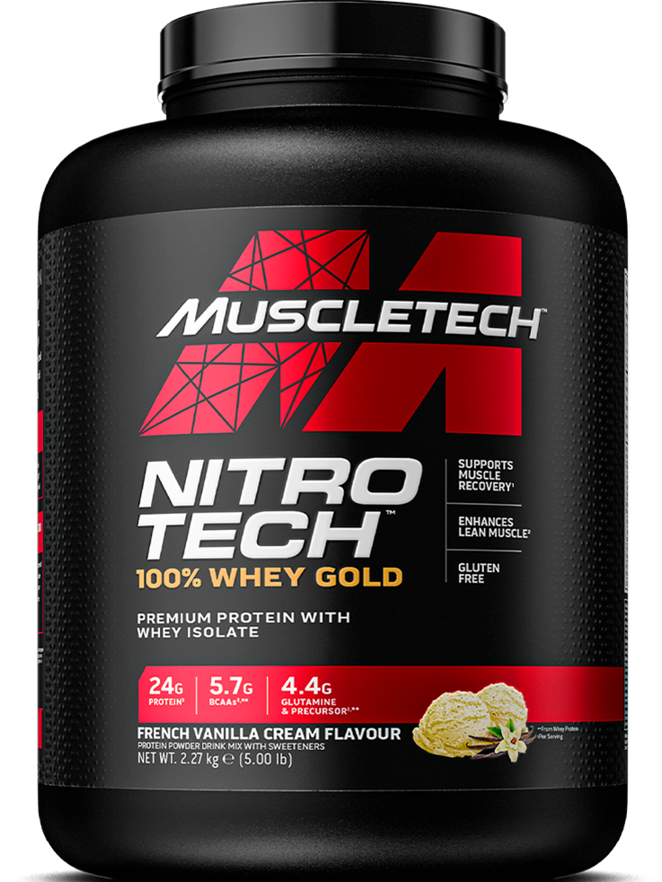 MuscleTech Nitro Tech 100% Whey Gold - 2270 g