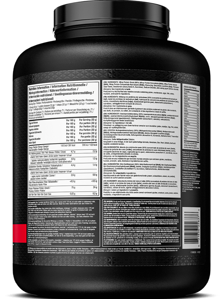 MuscleTech Nitro Tech 100% Whey Gold - 2270 g