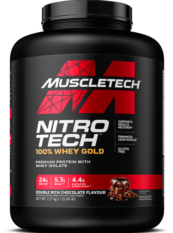 MuscleTech Nitro Tech 100% Whey Gold - 2270 g
