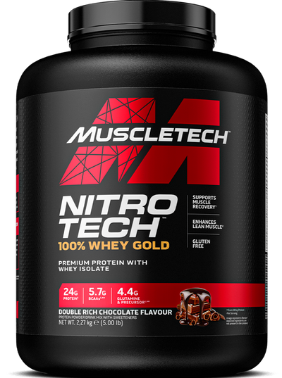 MuscleTech Nitro Tech 100% Whey Gold - 2270 g