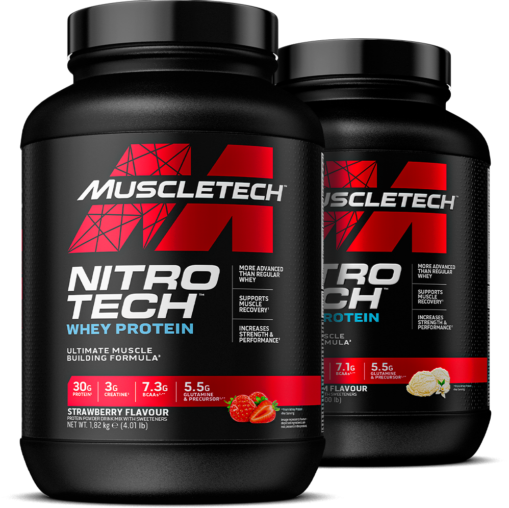 MuscleTech Nitro Tech Whey Protein - 1820 g