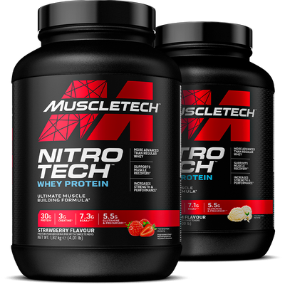 MuscleTech Nitro Tech Whey Protein - 1820 g