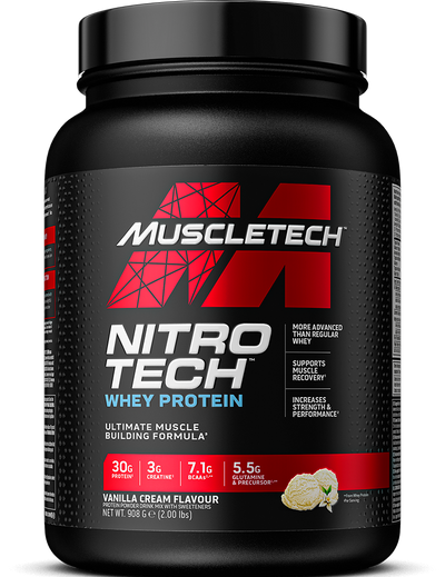 MuscleTech Nitro Tech Whey Protein - 908 g