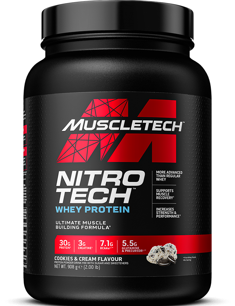 MuscleTech Nitro Tech 100% Whey Gold - 908 g