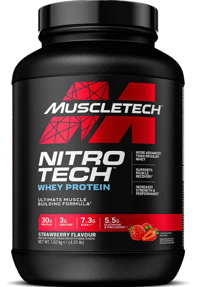 MuscleTech Nitro Tech Whey Protein - 1820 g