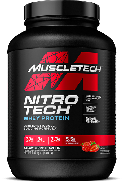 MuscleTech Nitro Tech Whey Protein - 1820 g
