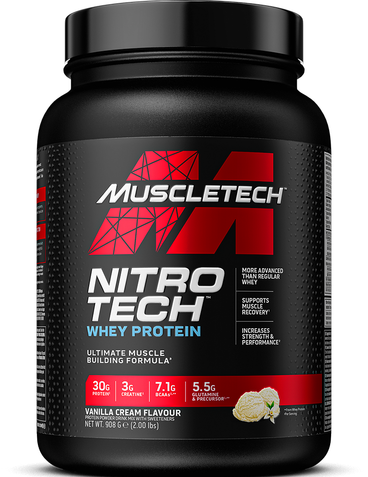MuscleTech Nitro Tech 100% Whey Gold - 908 g
