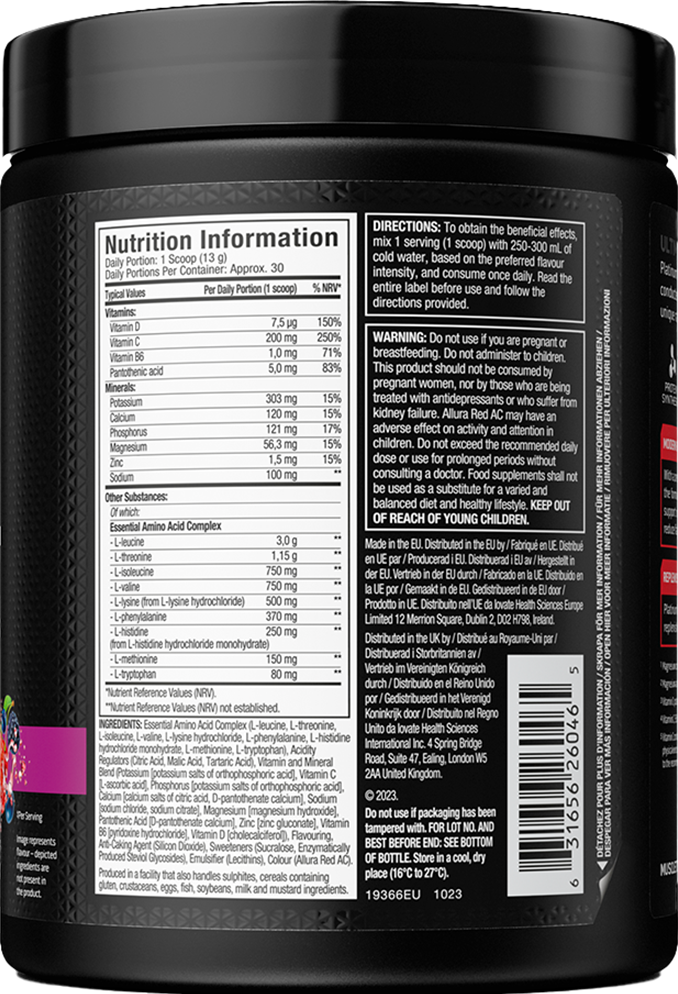 MuscleTech Platinum 100% EAA+ - 400 g