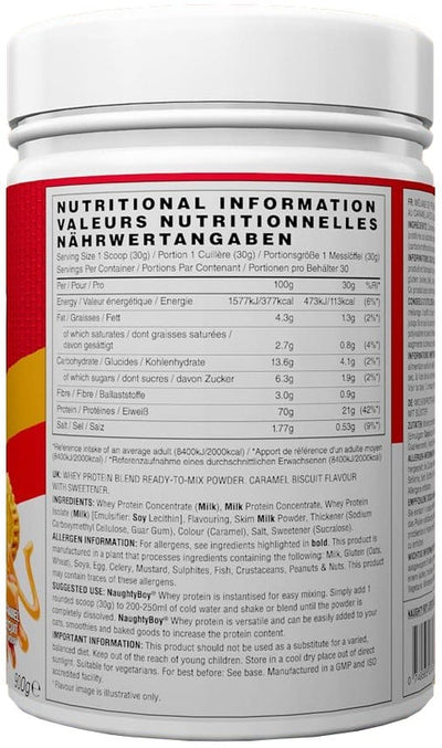 Naughty Boy Advanced Whey Protein - 900 g